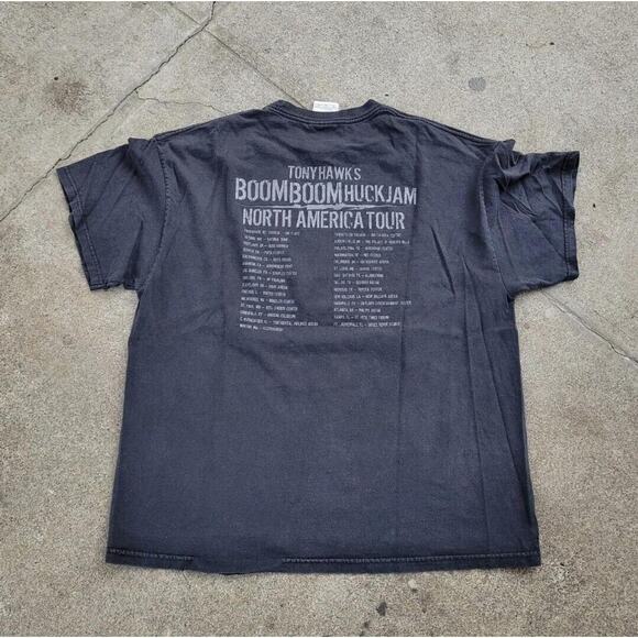 Vintage Y2k Tony Hawk’s Boom Boom Huck Jam Skate T-Shirt Sz XL Zumiez Mallcore - Picture 3 of 5